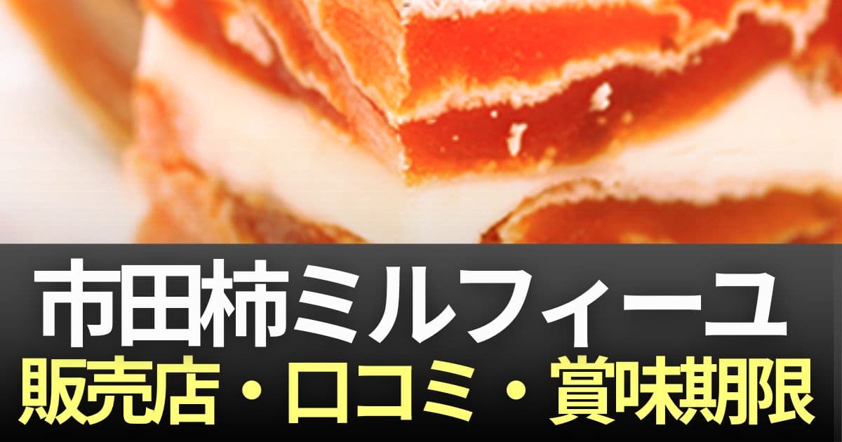 市田柿ミルフィーユ