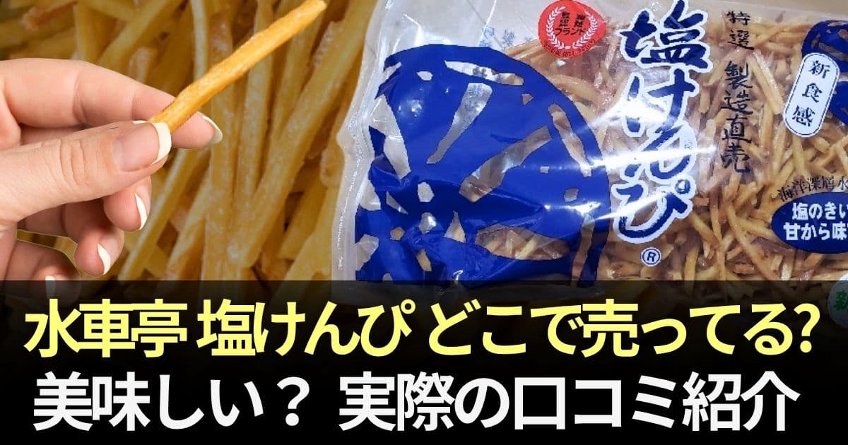 水車亭 塩けんぴ