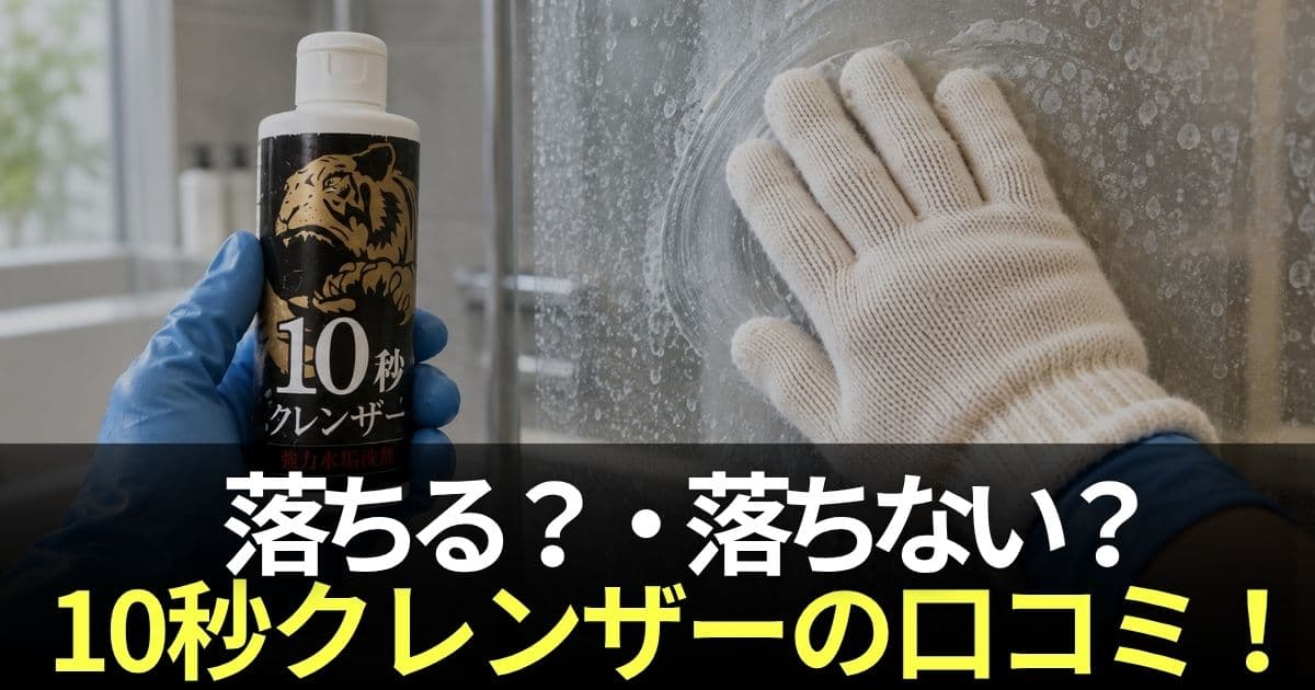 10秒クレンザー 口コミ